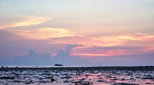 Bel tramonto su Koh Pangan — Foto Stock