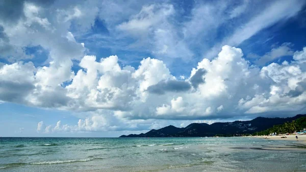 大热天的海景. — 图库照片