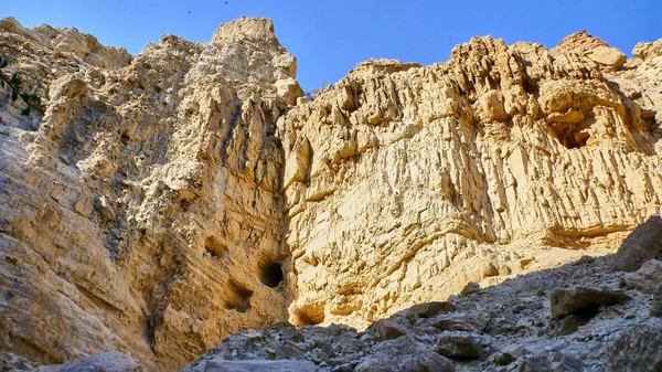 Kanyon Judaean Çölü'nde görünümünü