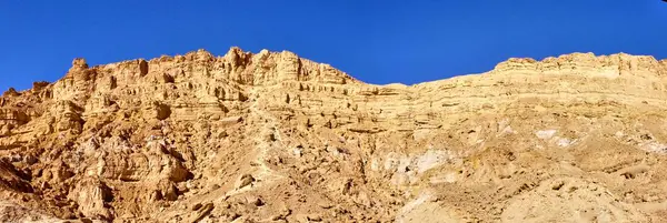 Kanyon Ein Avdat panoramik manzaralı — Stok fotoğraf
