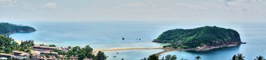 Koh Phangan yakınındaki küçük ada