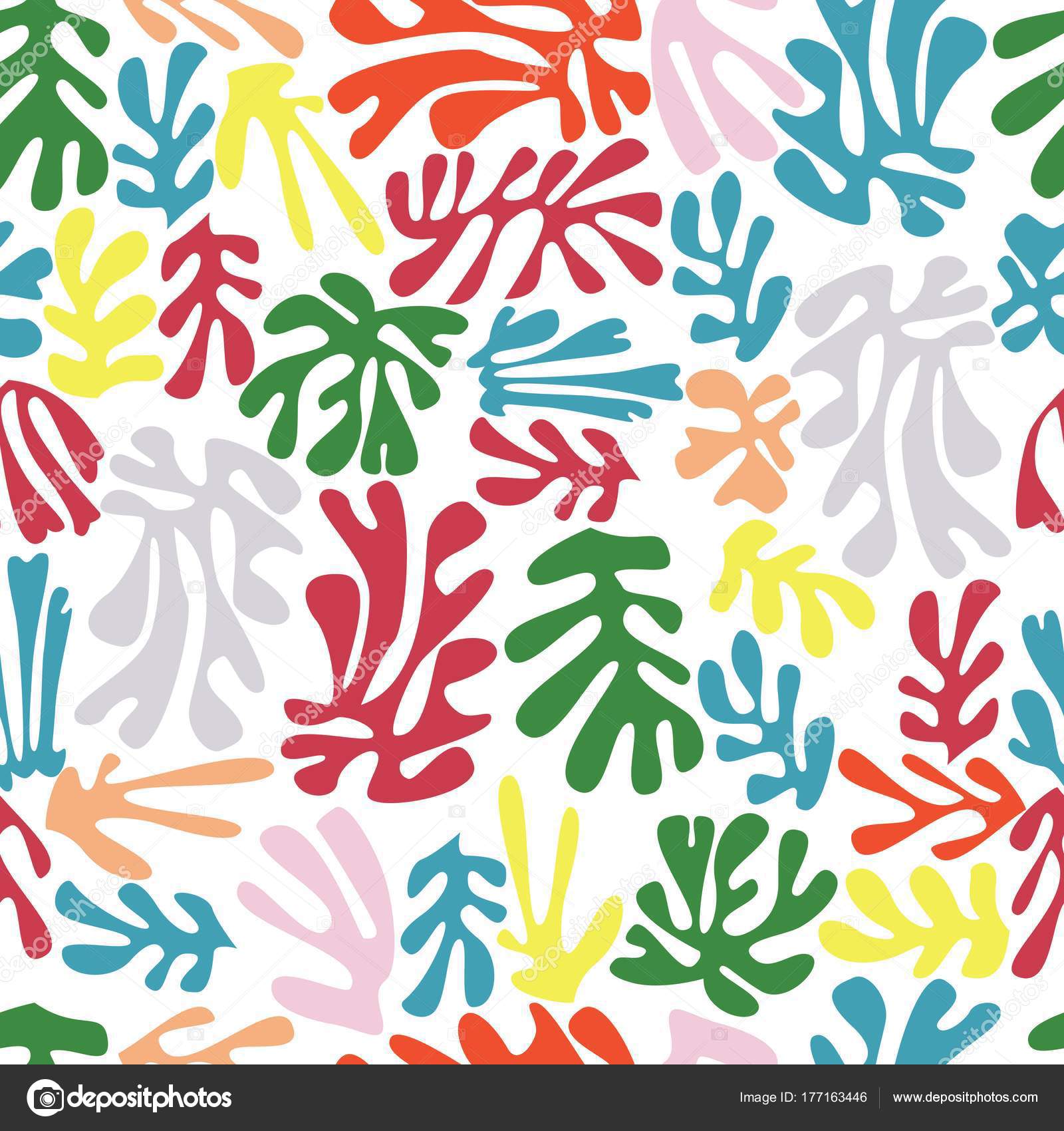 Matisse Inspired Shapes Al EPS PNG No SVG CC0 Public Domain -  Portugal