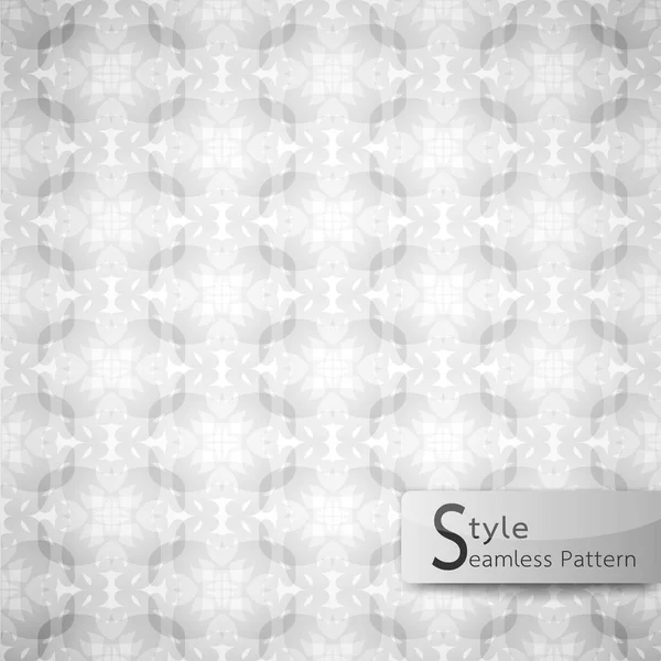 Abstrait motif sans couture fleur corde orange. fond texture blanche — Image vectorielle