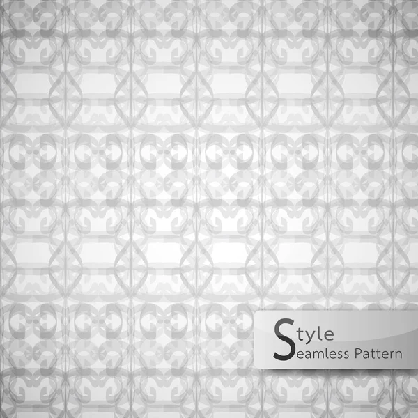 抽象的なシームレス パターン花弓メッシュ。白のテクスチャ背景 — ストックベクタ