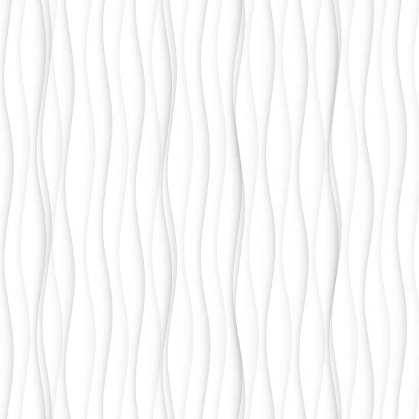 Абстрактний візерунок безшовний. біла текстура. хвиляста хвиля — стоковий вектор