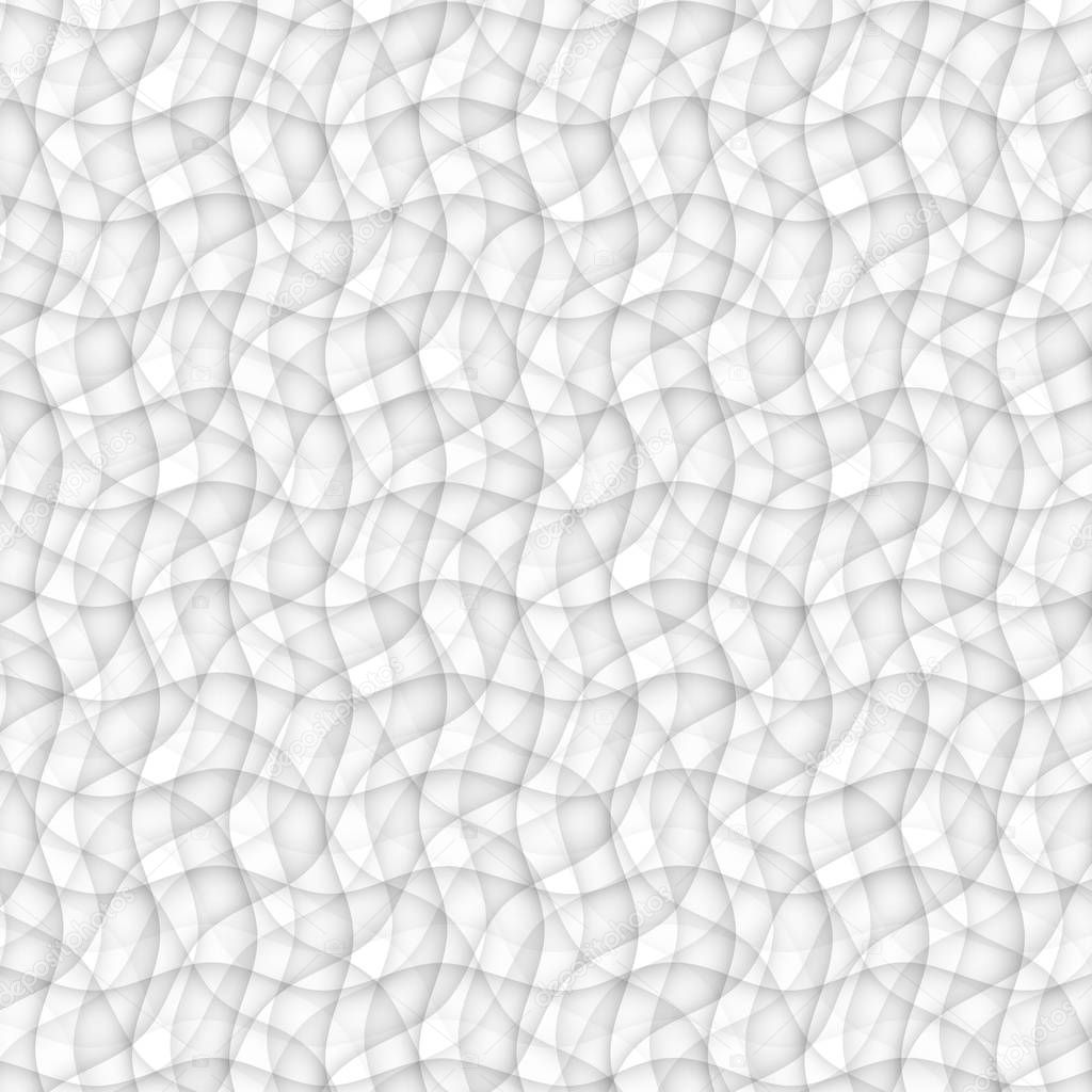 abstract pattern seamless. white texture. wave wavy