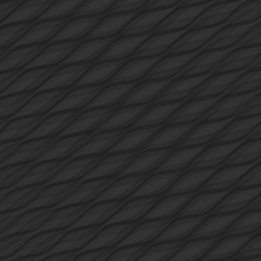 Siyah doku. soyut desen sorunsuz. Dalga dalgalı 