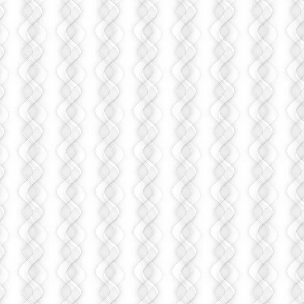 Біла текстура. абстрактний візерунок безшовний. хвиляста хвиля — стоковий вектор