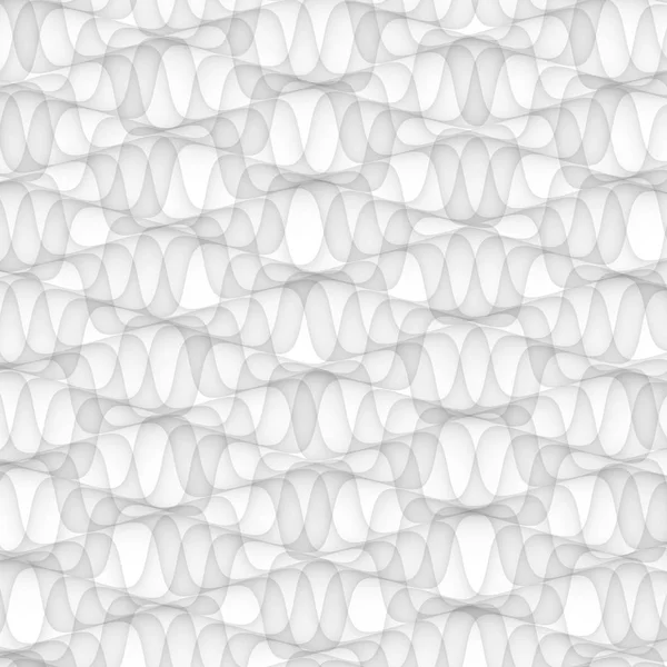 Texture blanche. modèle abstrait sans couture. vague ondulée — Image vectorielle