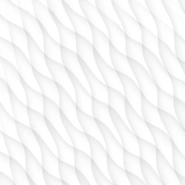 Bílá textura. abstraktní vzor bezešvé. vlna zvlněná — Stockový vektor