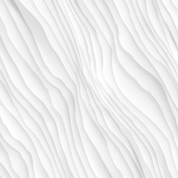Textura blanca. patrón abstracto sin costura. ola ondulada — Vector de stock