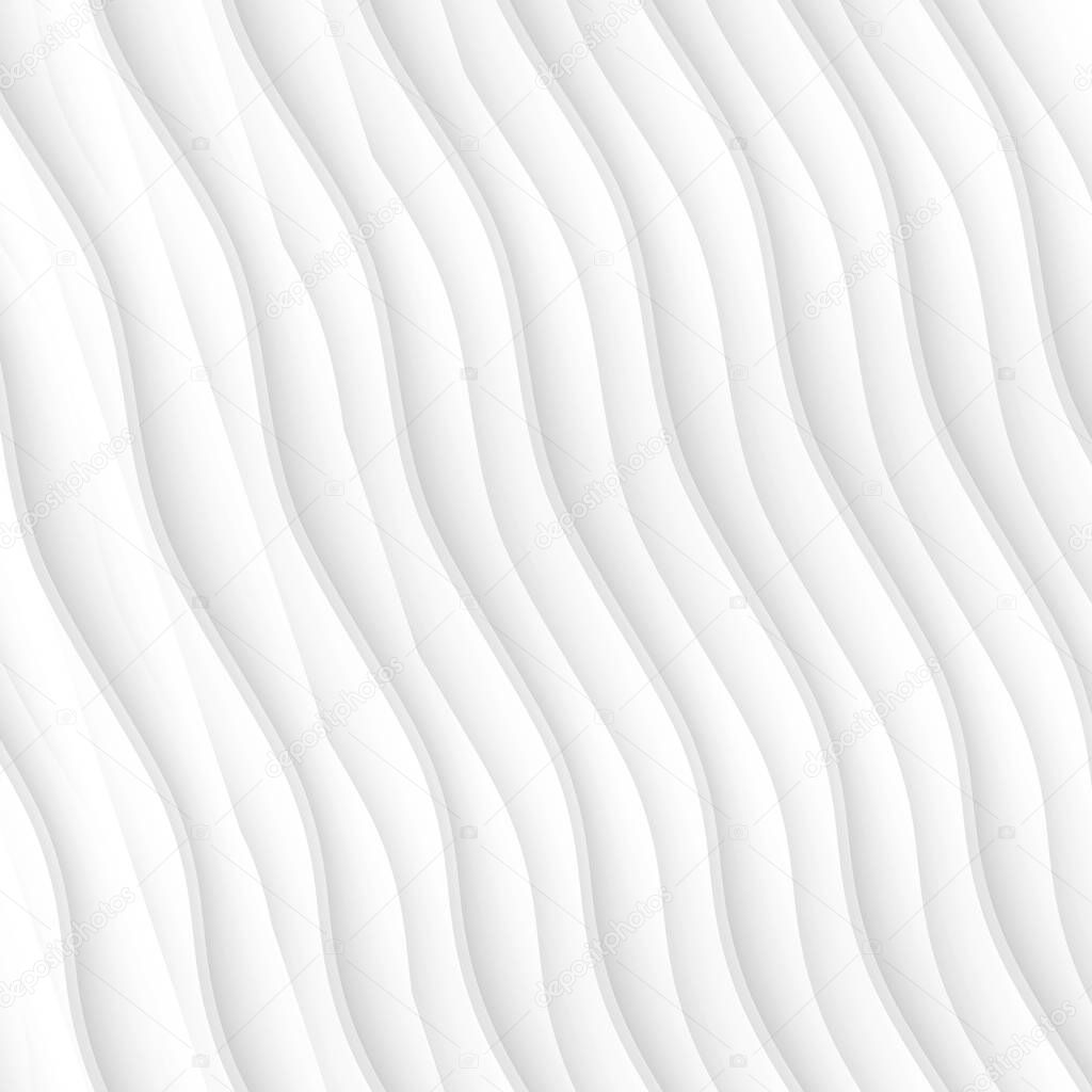 White texture. abstract pattern seamless. wave wavy 