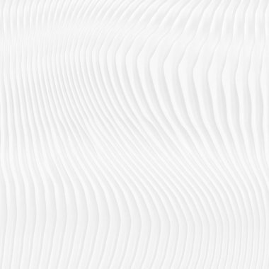 Beyaz doku. soyut desen sorunsuz. Dalga dalgalı doğa geometrik modern. iç duvar 3d tasarım için beyaz arka plan üzerinde. vektör çizim