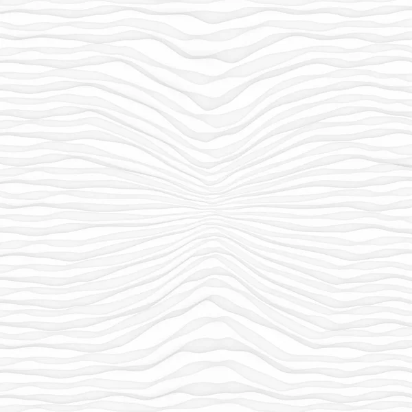 白のテクスチャです。シームレスな抽象的なパターン。波波状の性質の幾何学的な現代。インテリア壁 3 d 設計のための白い背景。ベクトル図 — ストックベクタ