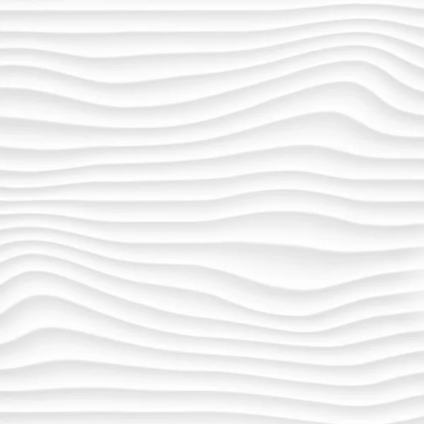 Weiße Textur. abstrakte Muster nahtlos. Welle welligen Natur Geom — Stockvektor