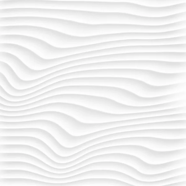 Textura branca. padrão abstrato sem costura. onda ondulada geome natureza — Vetor de Stock