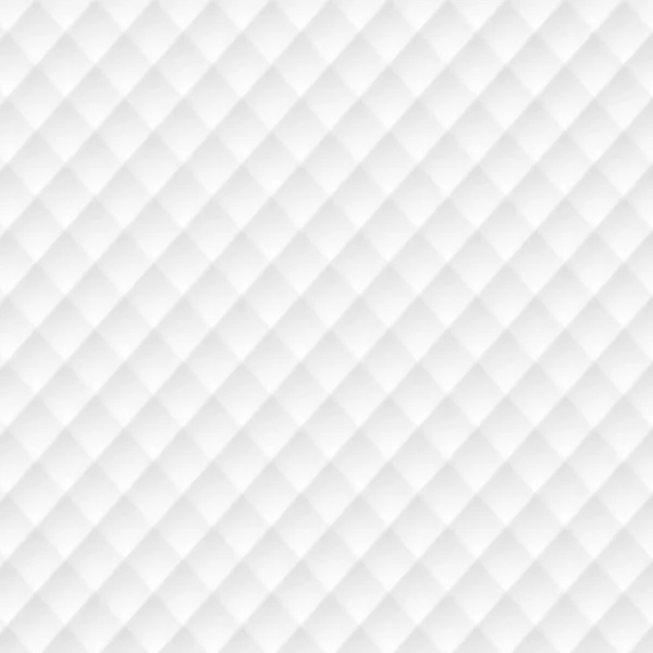 白のテクスチャです。シームレスな抽象的なパターン。幾何学的な格子 — ストックベクタ