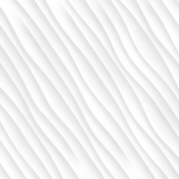 白のテクスチャです。シームレスな抽象的なパターン。波の波状の性質のツタ — ストックベクタ