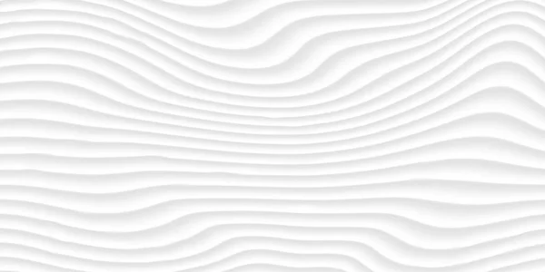 Textura blanca. patrón abstracto gris sin costura. ondulada naturaleza — Vector de stock