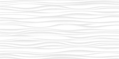 Beyaz doku satır. soyut desen kesintisiz gri. Dalga dalgalı doğa geometrik modern. iç duvar 3d tasarım için beyaz arka plan üzerinde. vektör çizim