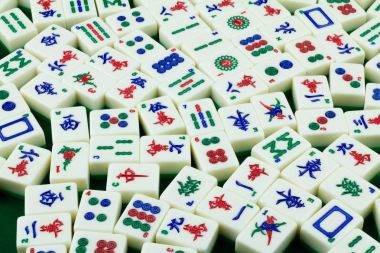 Mahjong kiremit masa üstü