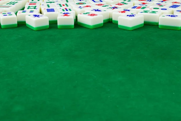 Mahjong Tabletop Background — Stock Photo, Image