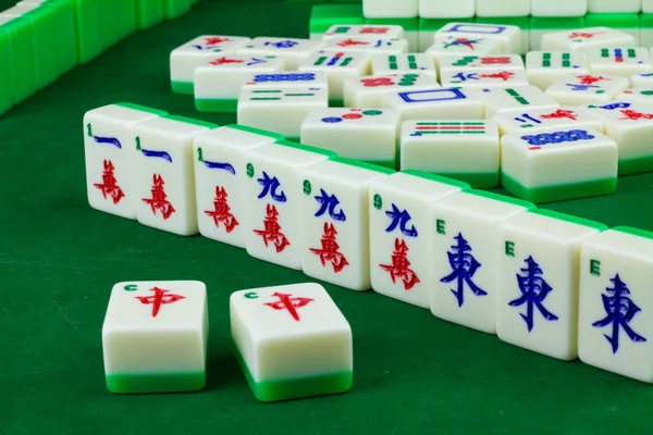 Ruka vítězný mahjong — Stock fotografie