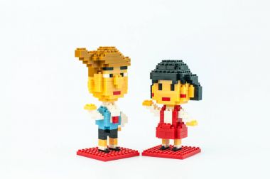 Chibi Maruko Chan mikro bloklar