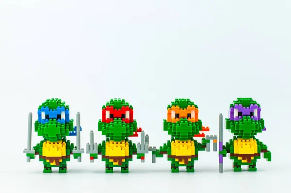 TMNT mikro bloklar — Stok fotoğraf