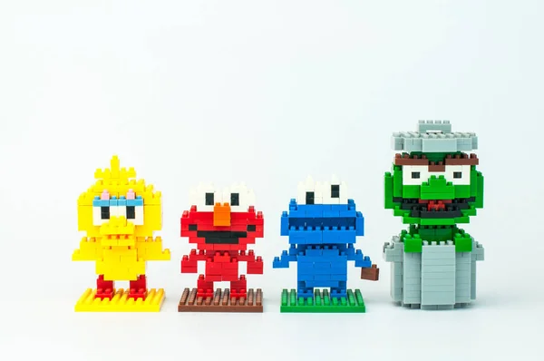 SESAME STREET Micro Blocks — Stock Photo, Image