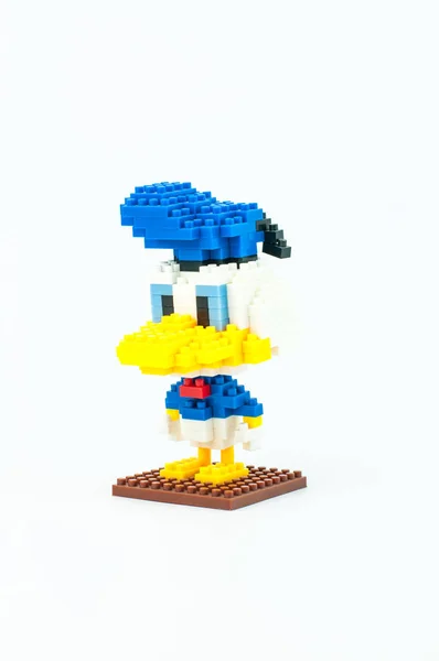Donald Duck Micro block — Stockfoto