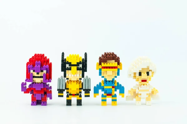 X-Men mikro bloklar — Stok fotoğraf