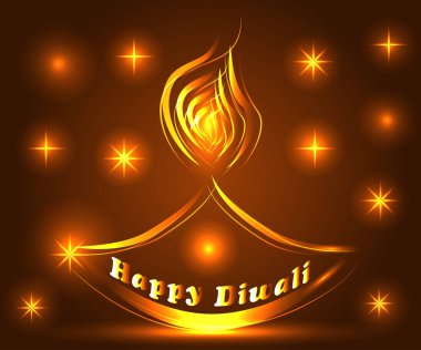 Mutlu bayramlar. Açık renkli. Lamba, kandil sıcak kahverengi arka plan üzerinde yanan bir ateş