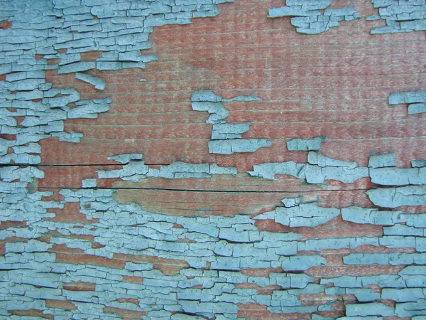 Sfondo in legno vintage con vernice peeling. — Foto Stock