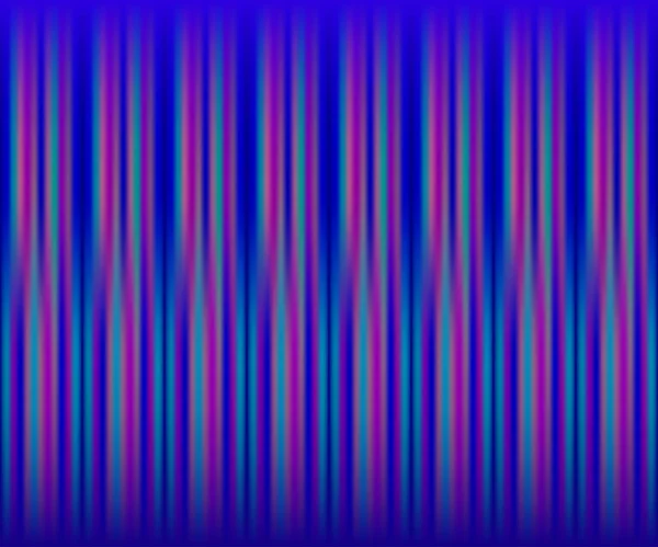Fondo de neón azul abstracto con rayas verticales de color rosa púrpura — Vector de stock