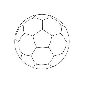 Futbol Simgesi Gri sırtlı izole edilmiş modaya uygun düz stil