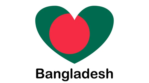 Bangladesh vlag, officiële kleuren en proportie correct. Verhouding — Stockvector