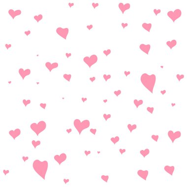 Kalplerin Düşüşü Arkaplanı. Sevgililer Günü. Romantik Dağıtım