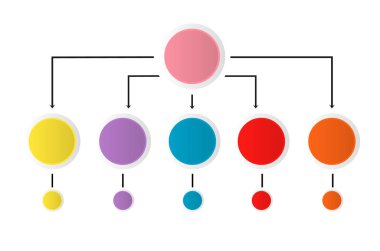 Infographic seçenekleri pankartı. Ticari bilgi grafikleri nüktesi için düzenleme