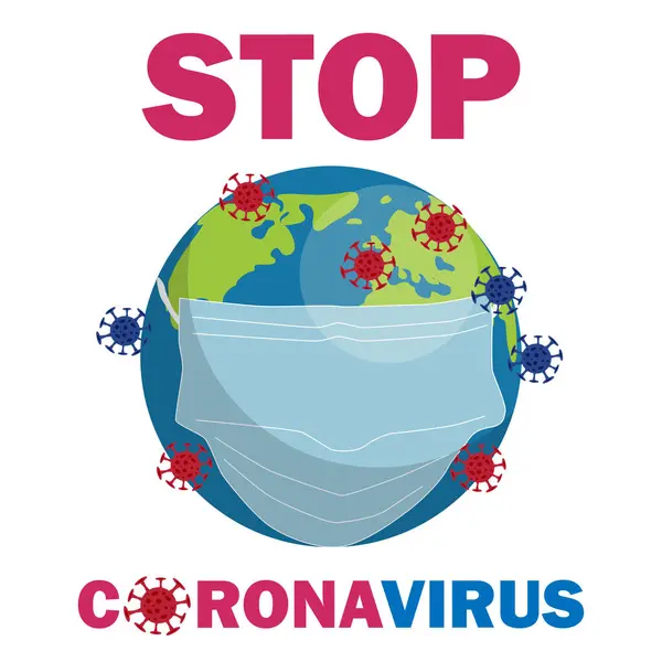 Έννοια Του 2019 Ncov Νέο Ξέσπασμα Coronavirus Coronavirus Κυττάρων Κίνα — Διανυσματικό Αρχείο