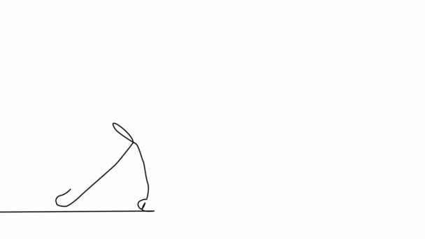 macska sziluett, folyamatos egy vonal rajz tervezés