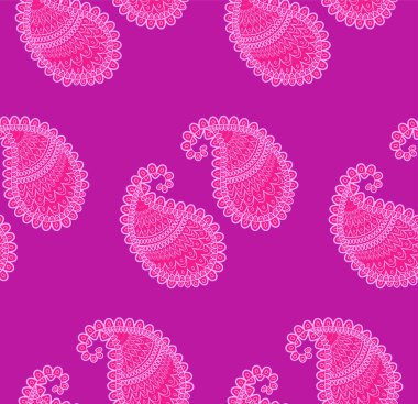 Şal desenli. Geleneksel tekstil figürü olan 