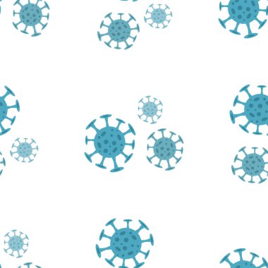 2020 'de koronavirüs virüsünde kusursuz desen. Dünya Coronavirüs Hücreleri Çin Gribi Solunum Koronavirüsü Patojen Çin