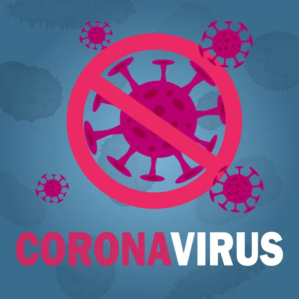 Stop Coronavirus Coronavirus Outbreak China Fight Coronavirus Danger Coronavirus Risk — Stock Vector