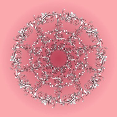 Çiçek güzel dairesel modeli