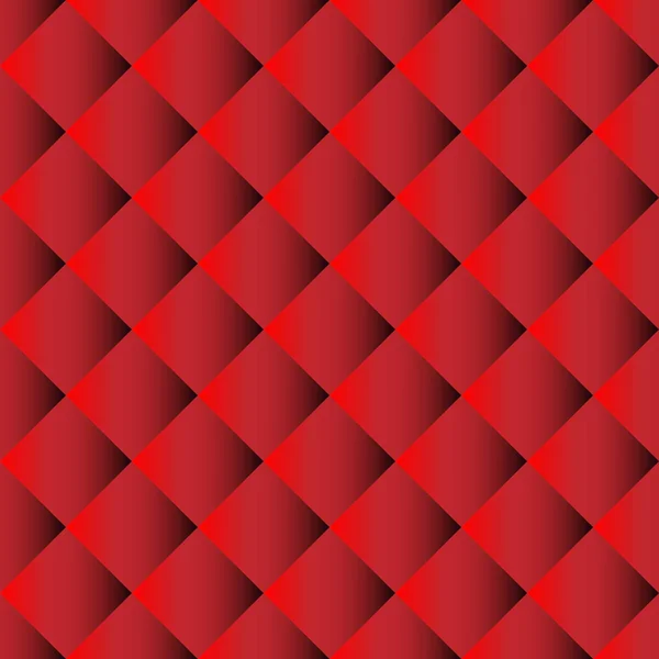 Canapé rouge motif sans couture — Image vectorielle