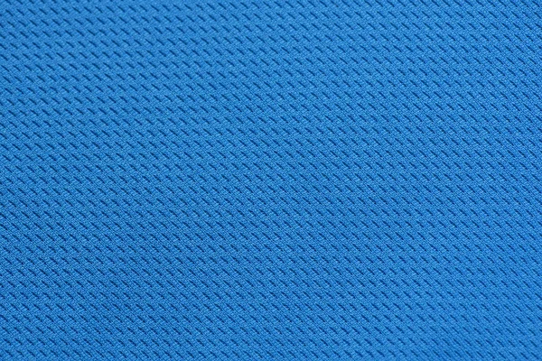 蓝色织物花纹纹理 — 图库照片
