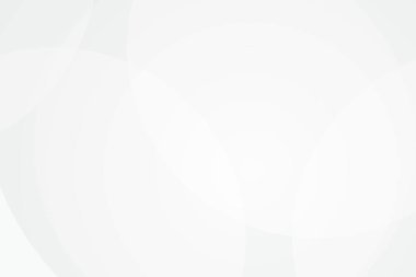 Beyaz arka plan vektör. Gri soyut. Rapor ve proje sunum şablonu için modern tasarım arka plan. Vektör çizim grafik. Fütüristik ve dairesel eğrisi şekil