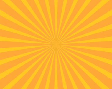 Sarı güneş patlaması illüstrasyon vektör arka plan. Soyut ve duvar kağıdı kavramı.