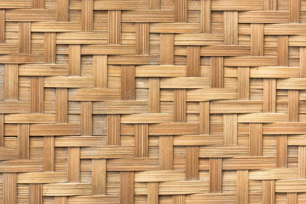 Cesta de bambu tecer fundo textura padrão. Contexto e conceito de textura — Fotografia de Stock